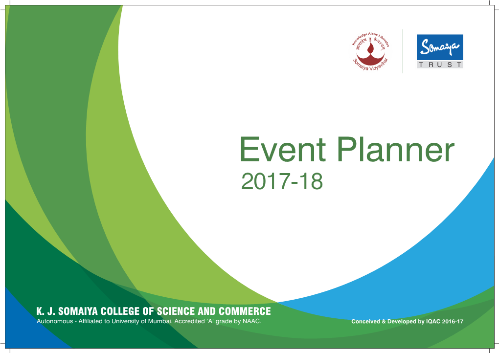 Event Planner 2017-18