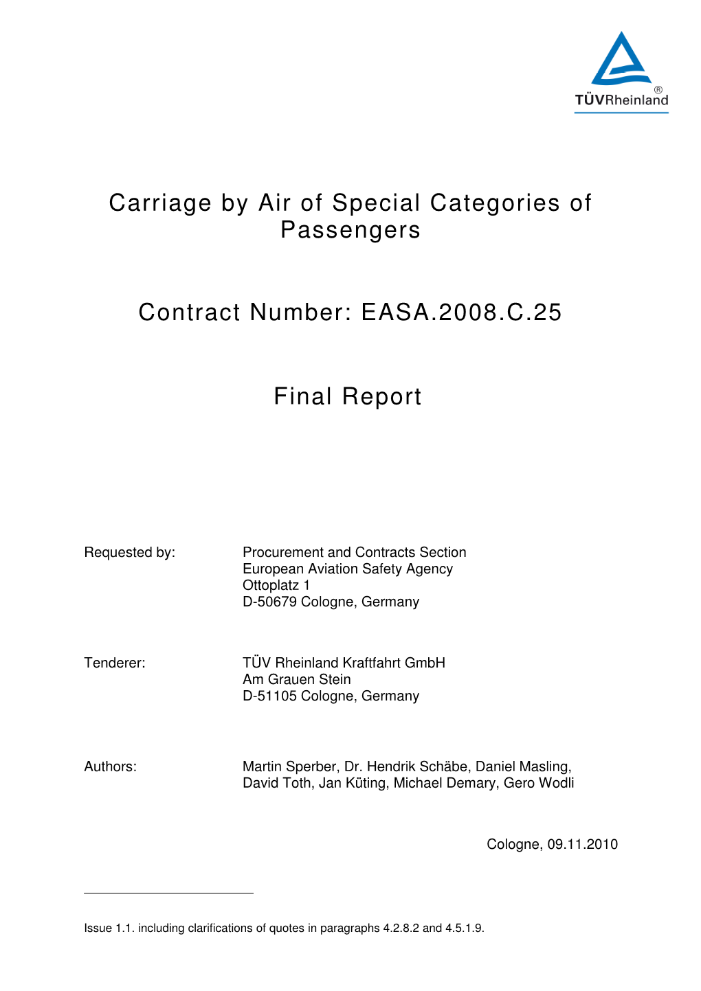 EASA 2008.C.25 Final Report Issue 1.1.Doc