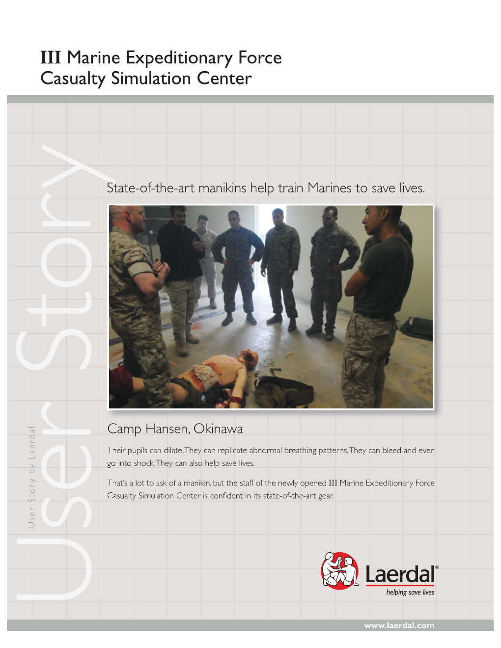 III Marine Expeditionary Force Casualty Simulation Center