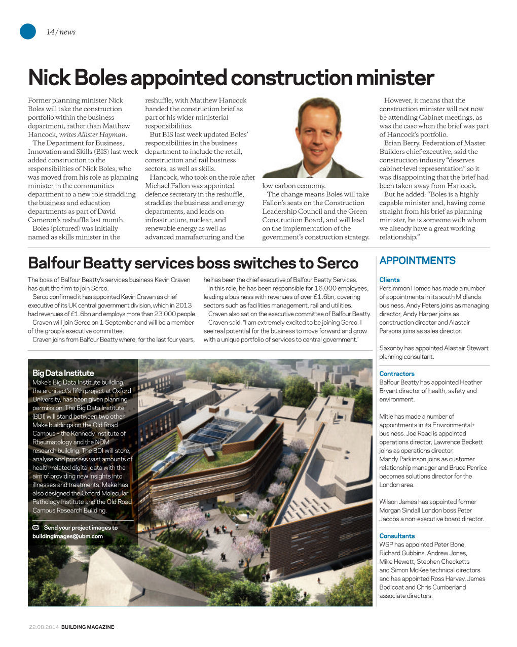Nick Boles Appointed Construction Minister