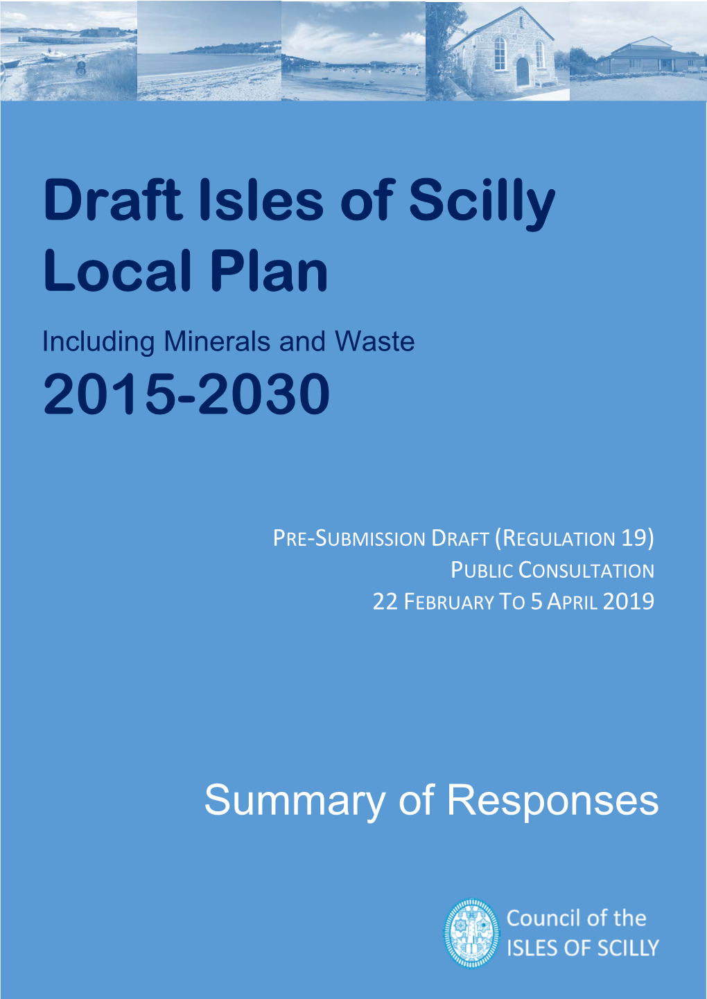 Draft Isles of Scilly Local Plan 2015-2030