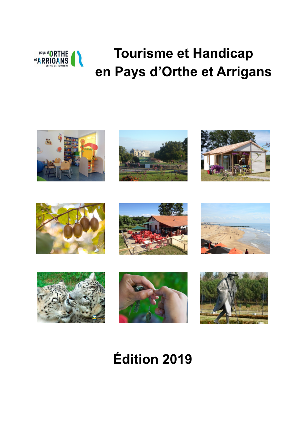 Tourisme Et Handicap En Pays D'orthe Et Arrigans Édition 2019
