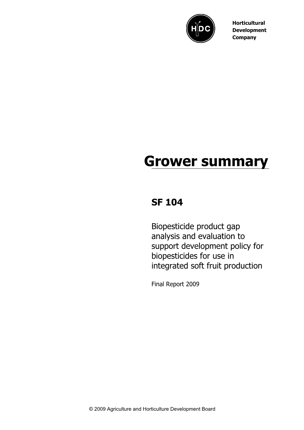 Grower Summary s1