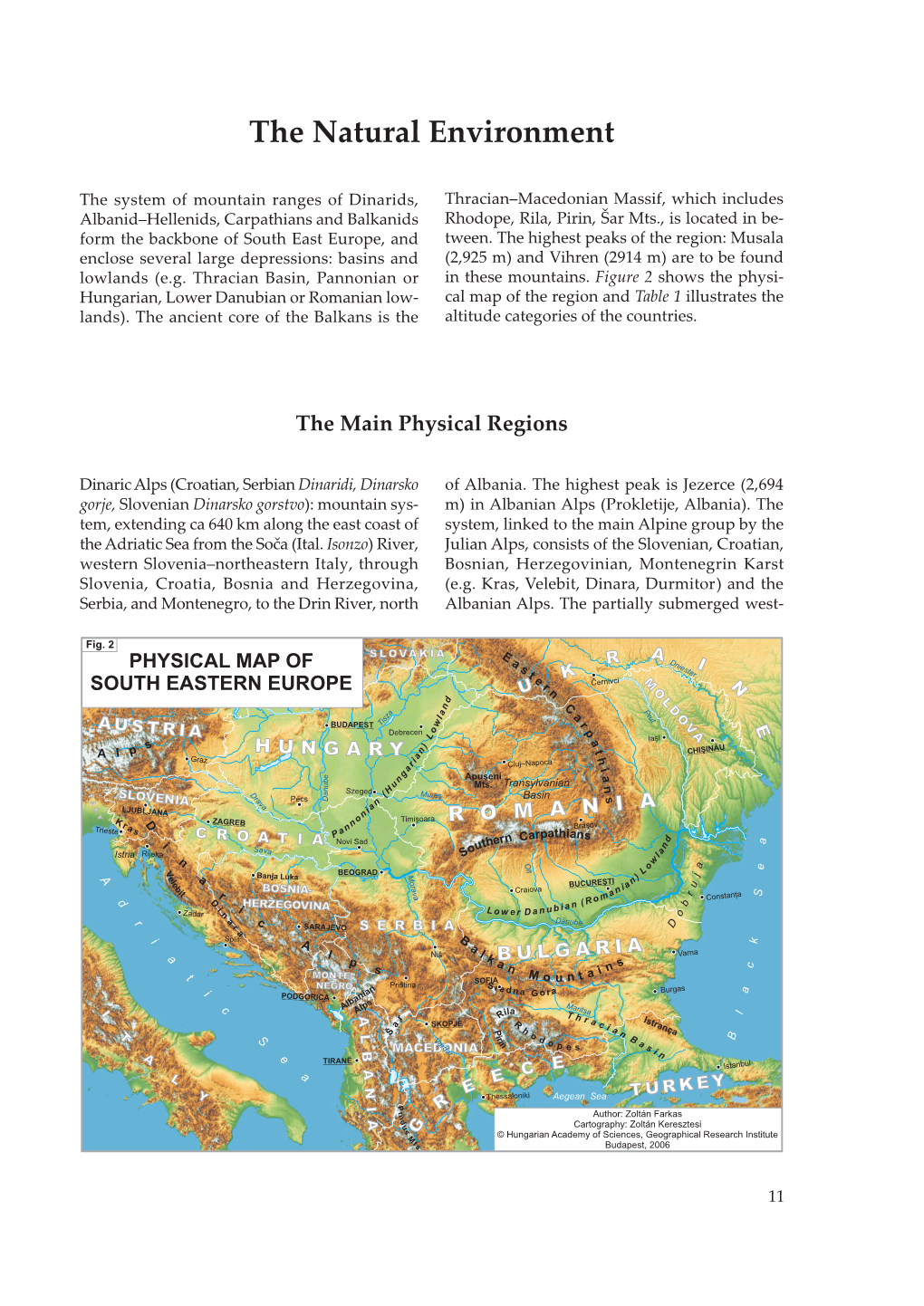 South Eastern Europe in Maps.Indd