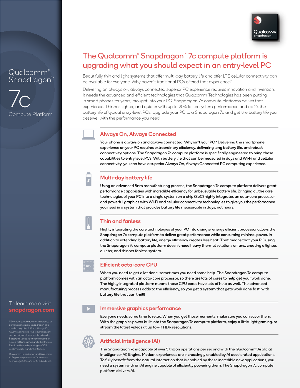 Qualcomm-Snapdragon-7C-Compute-Platform-Product-Brief.Pdf