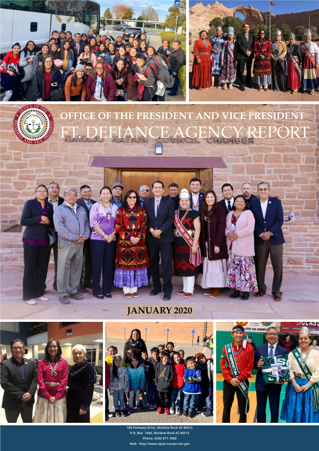 Ft. Defiance Agency Report