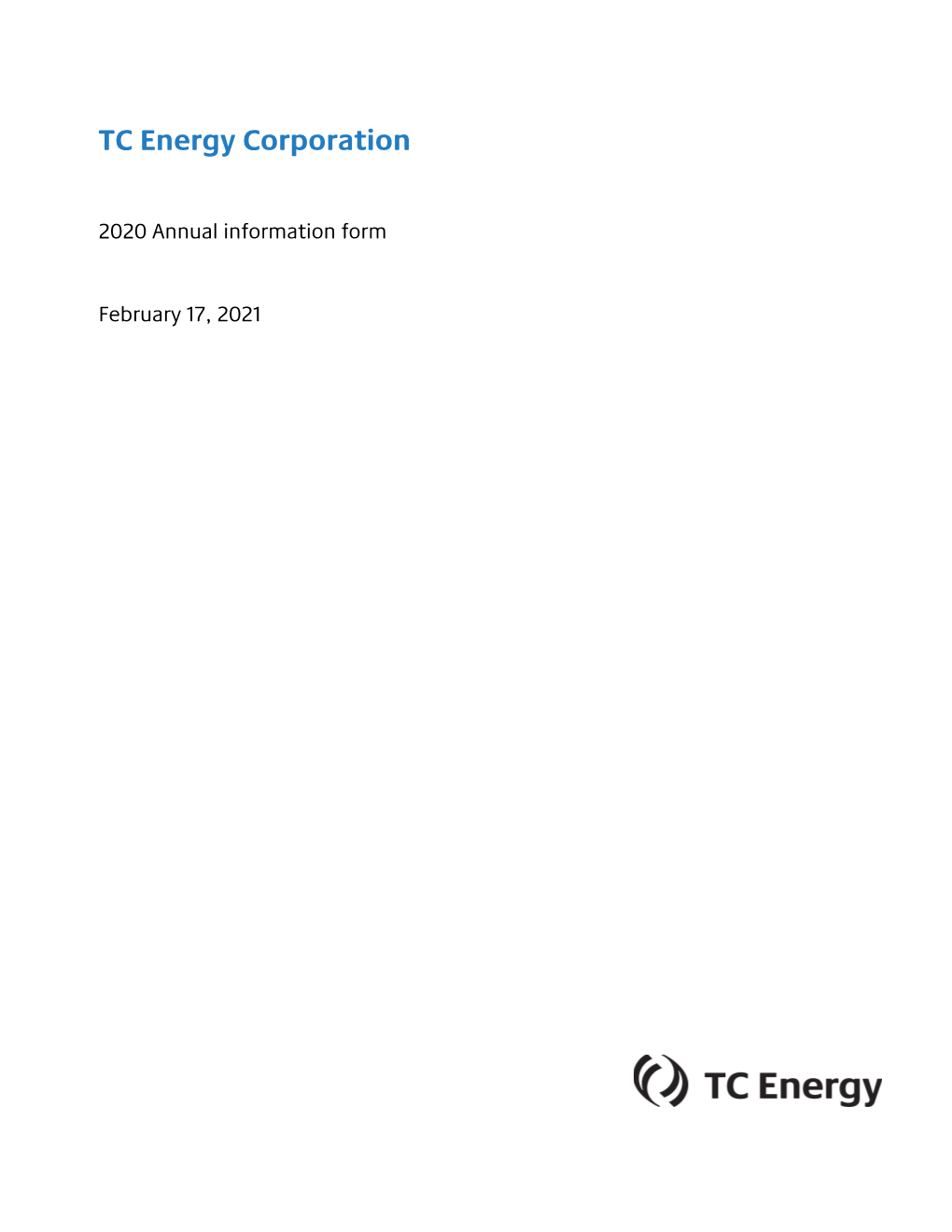 Tc-2020-Annual-Information-Form.Pdf