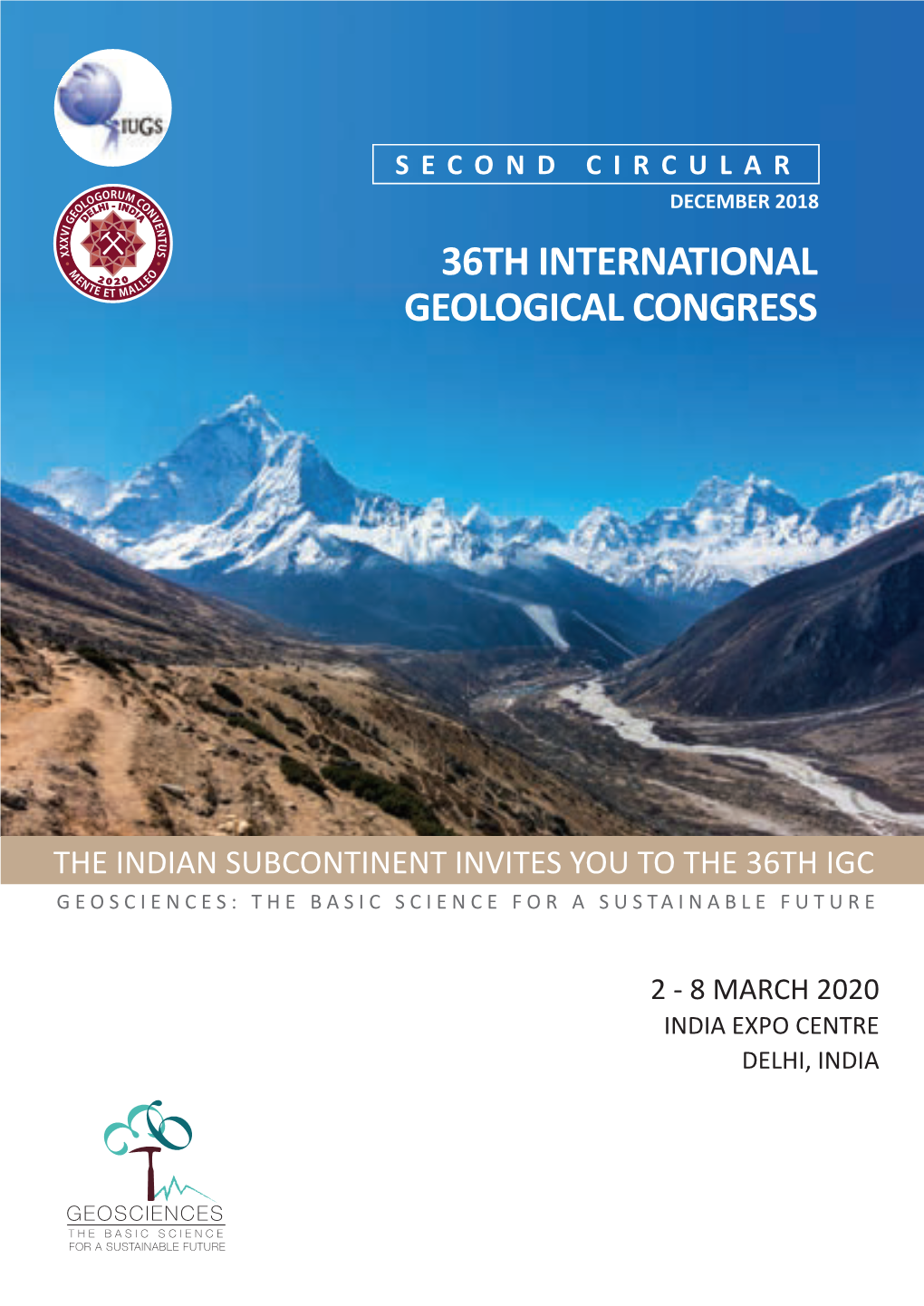 36Th International Geological Congress