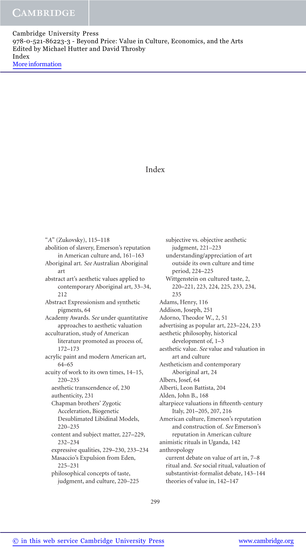 115–118 Abolition of Slavery, Emerson's Reputation in American