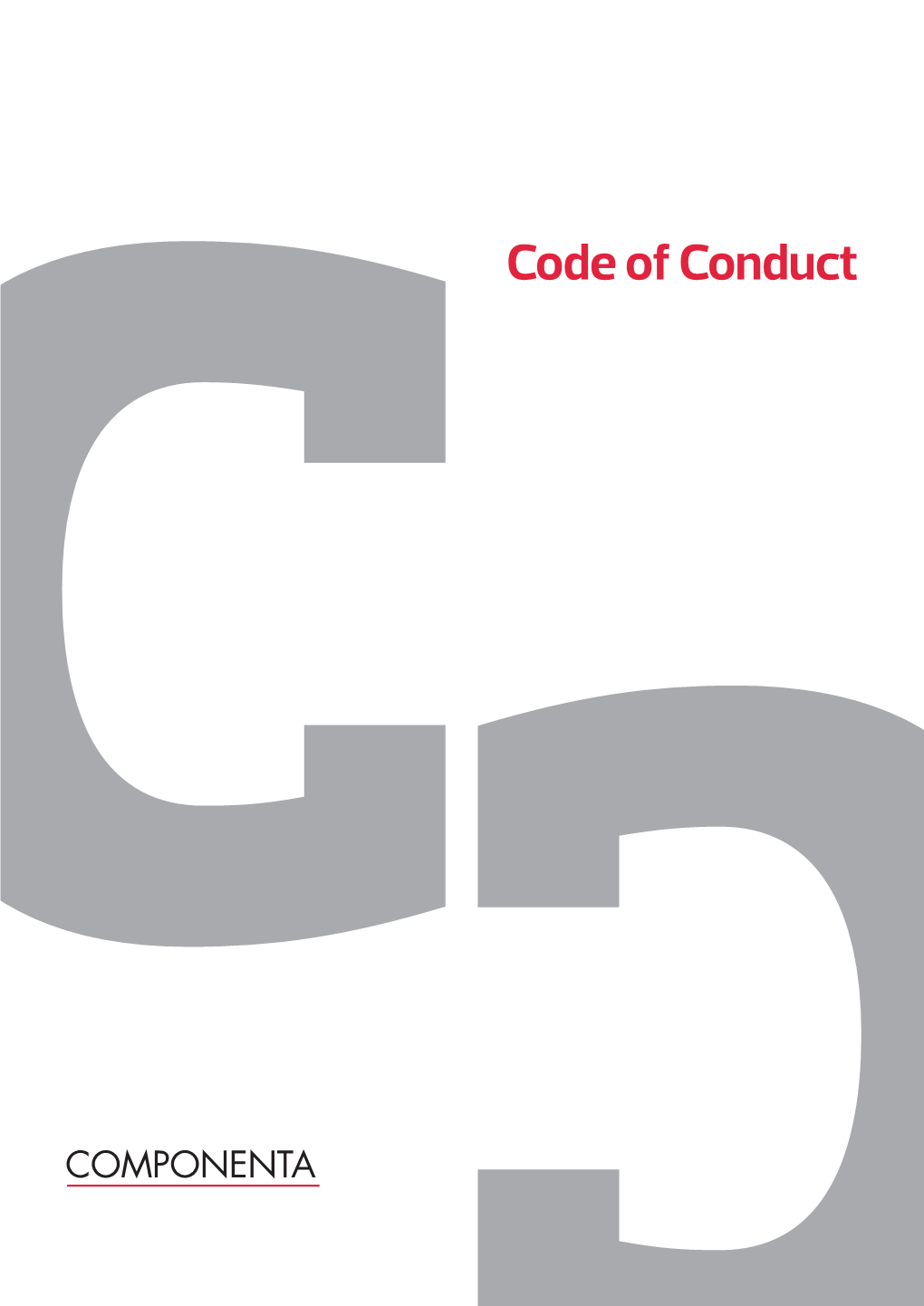 Code of Conduct Code of Conduct