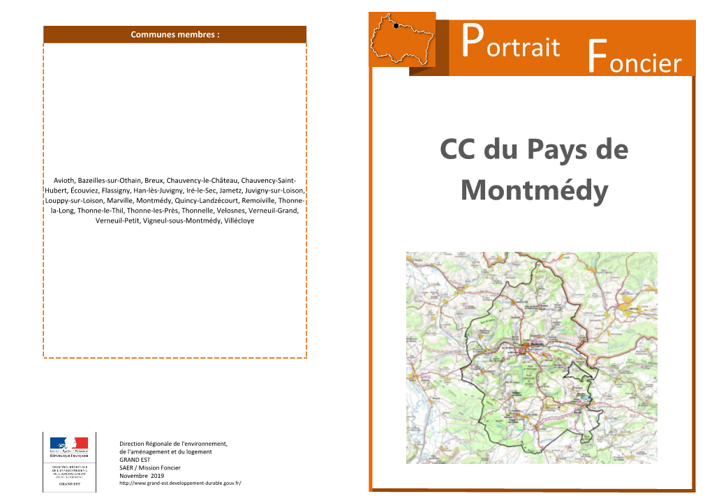 0 CC Du Pays De Montmédy 0 Foncier Portrait