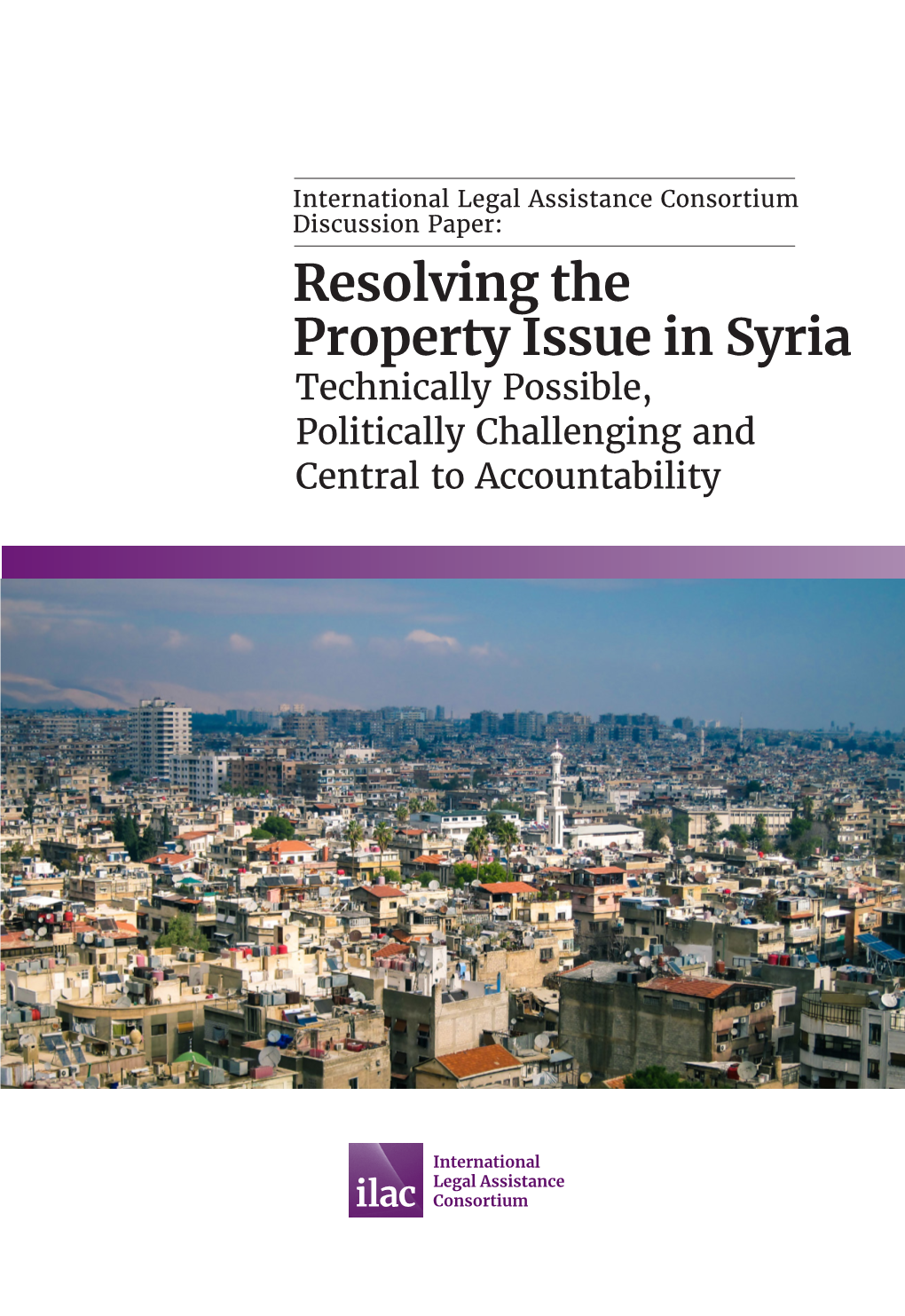 Resolving the Property Issue in Syria