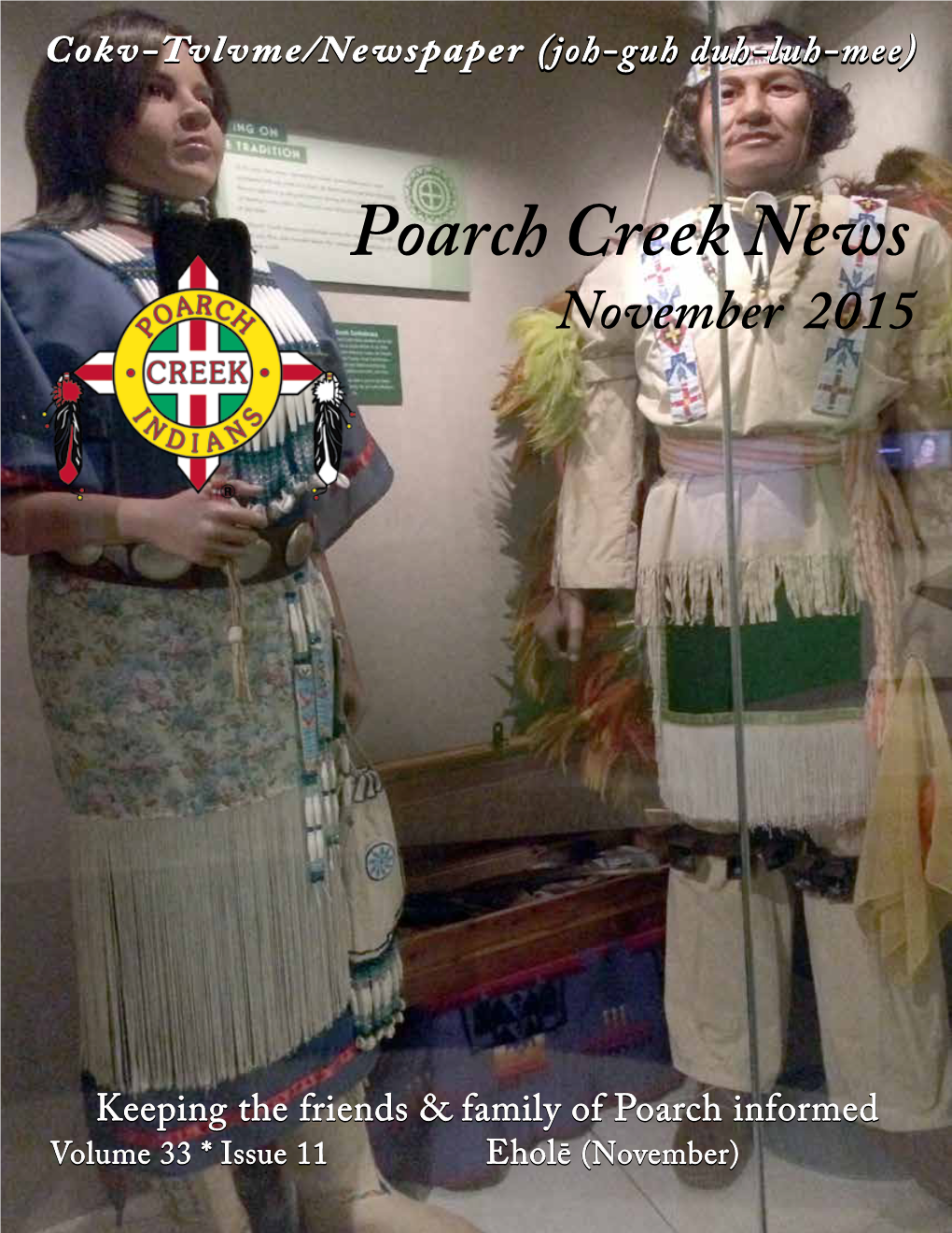 Poarch Creek News November 2015