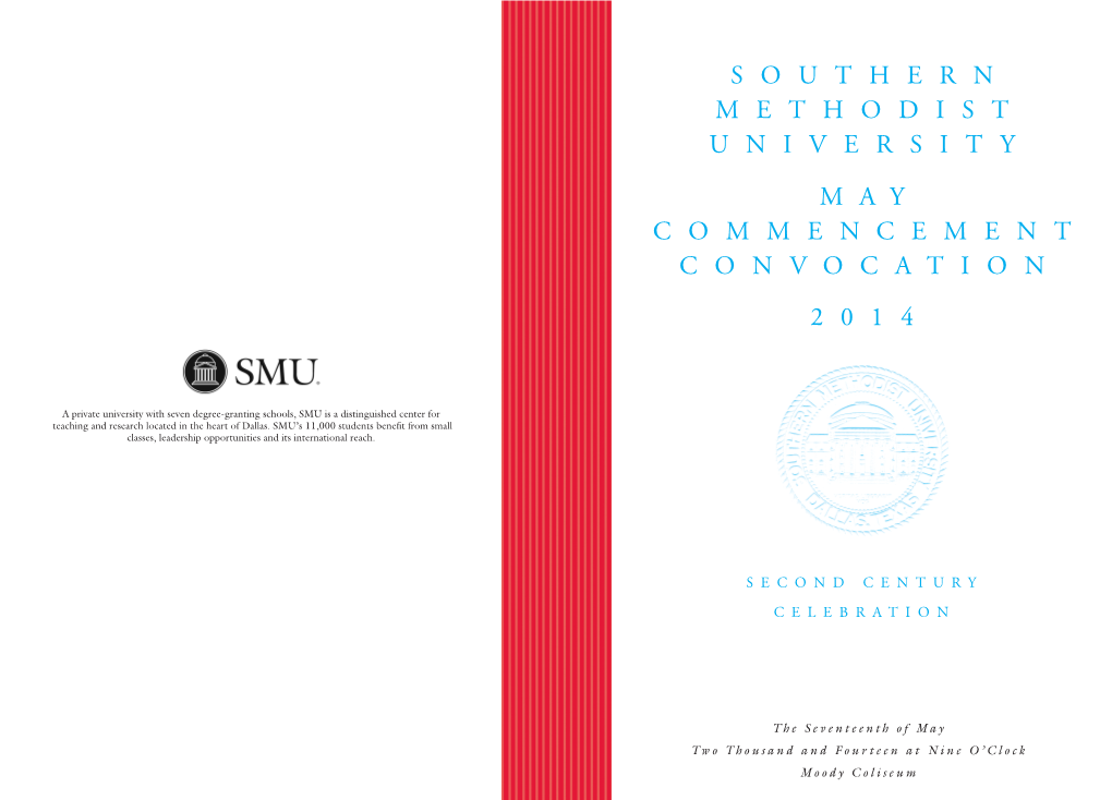 Commencement Convocation 9:00 A.M