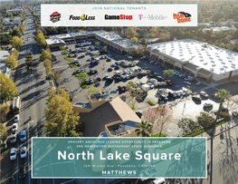 North Lake Square 1241 N Lake Ave | Pasadena, CA 91104 GROCERY ANCHORED OPPORTUNITY in BUSY NEIGHBORHOOD