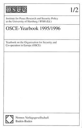 OSCE-Yearbook 1995/1996