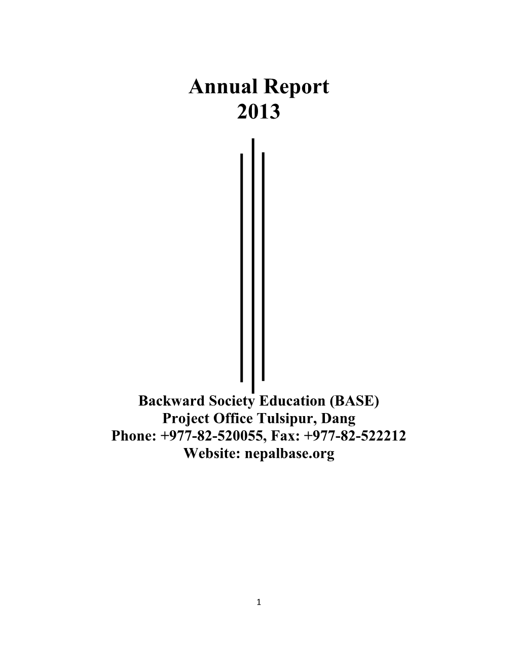 Annual Report 2013