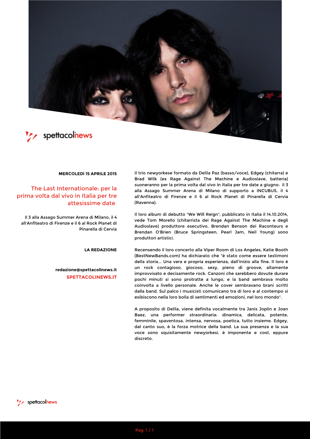 The Last Internationale