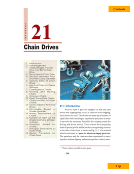 Chain Drives  759