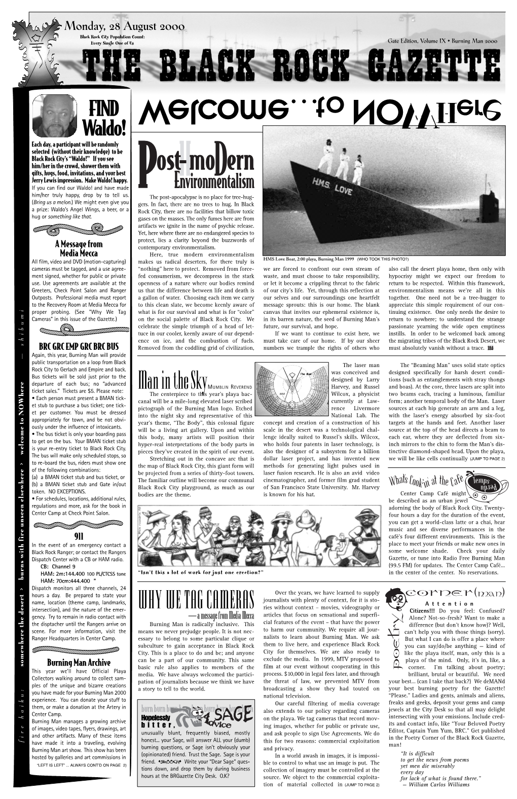 2000 Black Rock Gazette