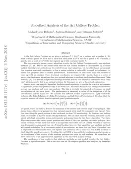 Smoothed Analysis of the Art Gallery Problem