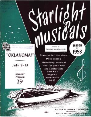 Starlight Musicals 1958