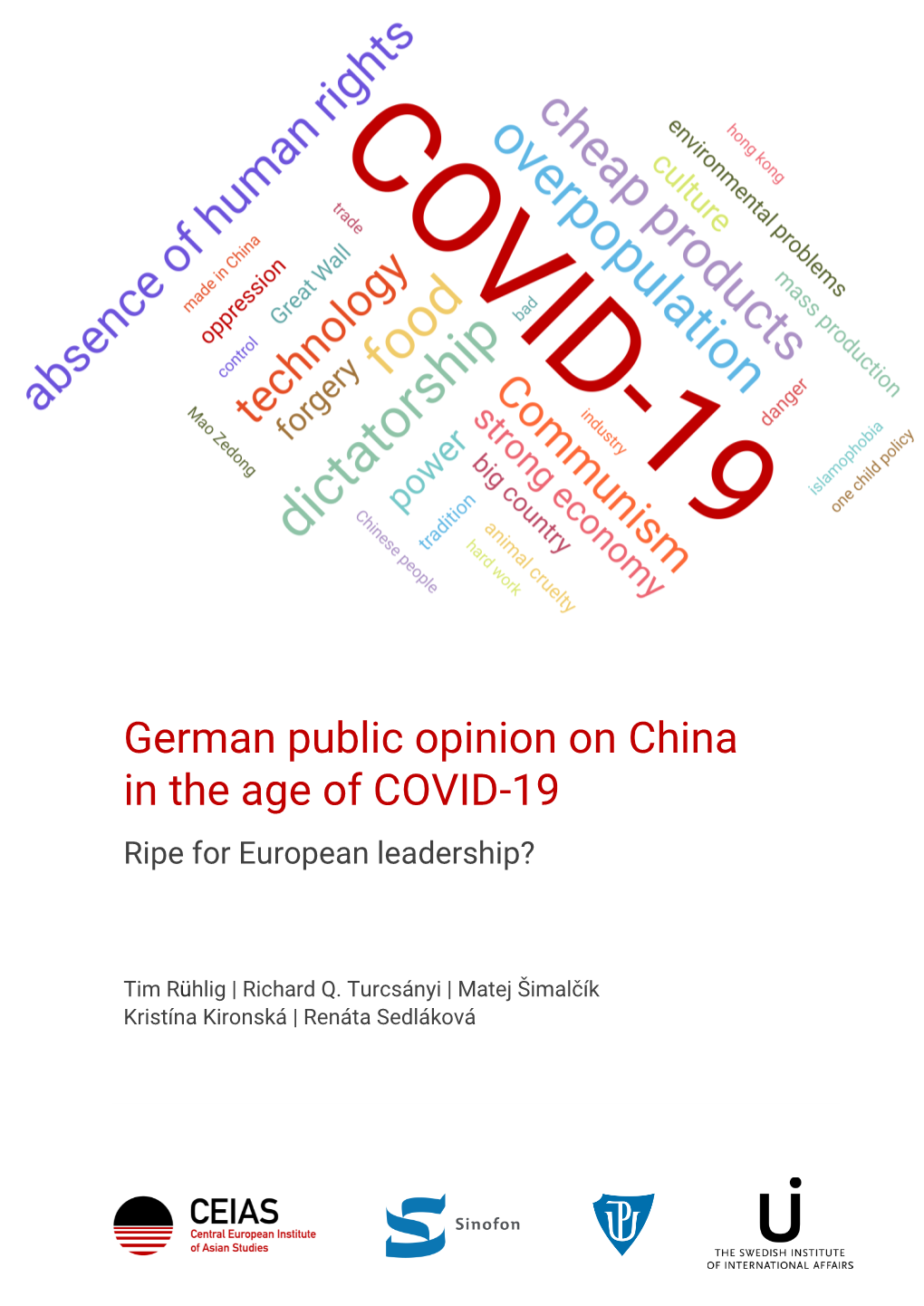 German Public Opinion on China in the Age of COVID-19 Ripe for European Leadership?