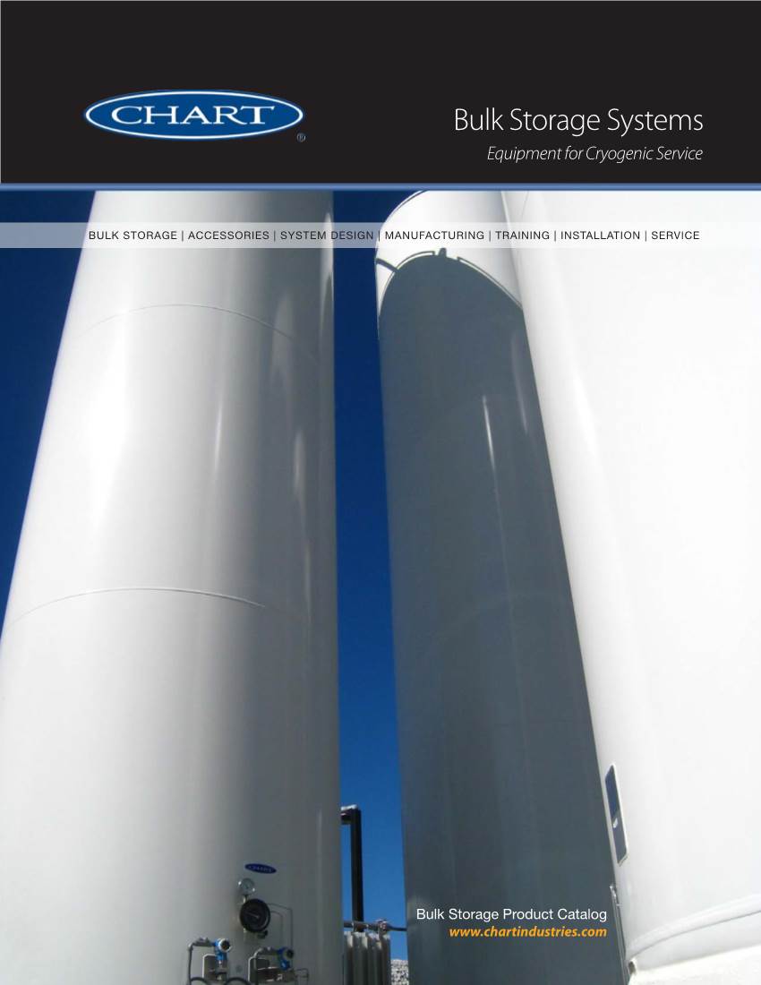 Bulk Storage Systems Equipment for Cryogenic Service
