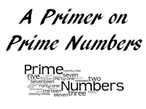 A-Primer-On-Prime-Numbers.Pdf