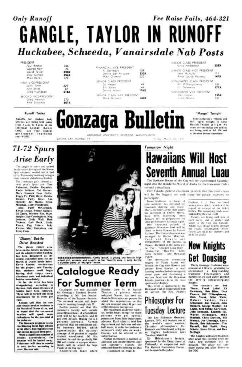 Gonzaga Bulletin