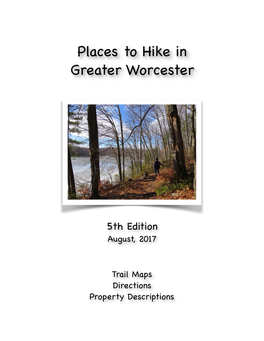 Worcester Hikes-3 Complete