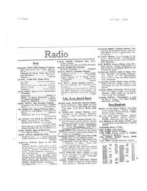 Mimes 14. Nov. 1966 Talks, Sports, Special Events News Broadcasts
