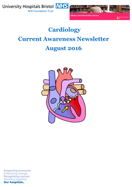 Cardiology Current Awareness Newsletter August 2016