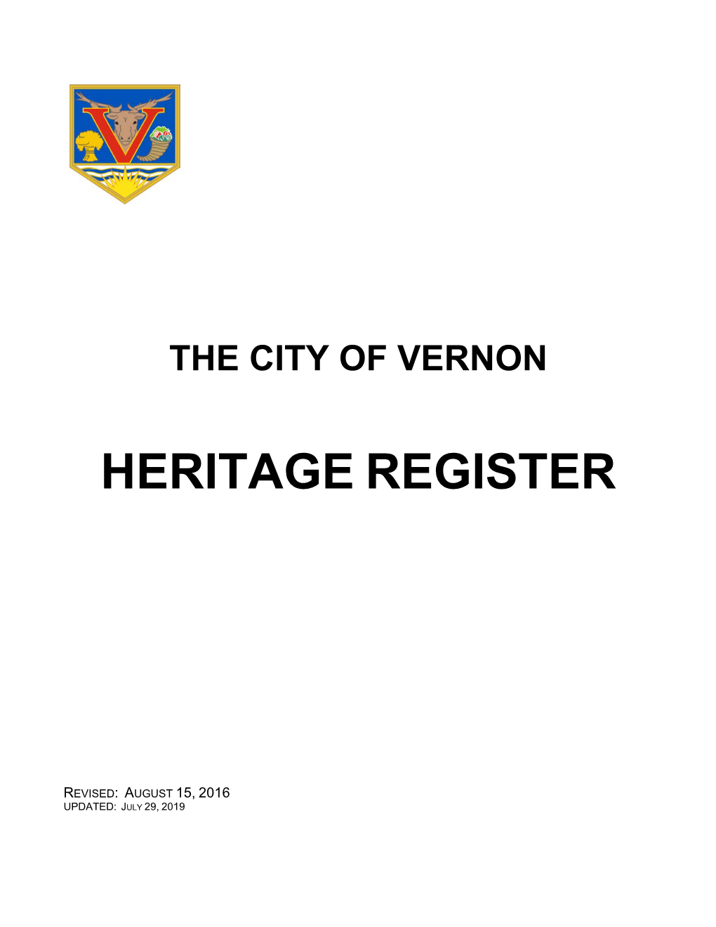 Heritage Register