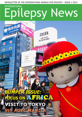 BUMPER ISSUE: FOCUS on AFRICA VISIT to TOKYO 9Th AOEC MANILA President's Note