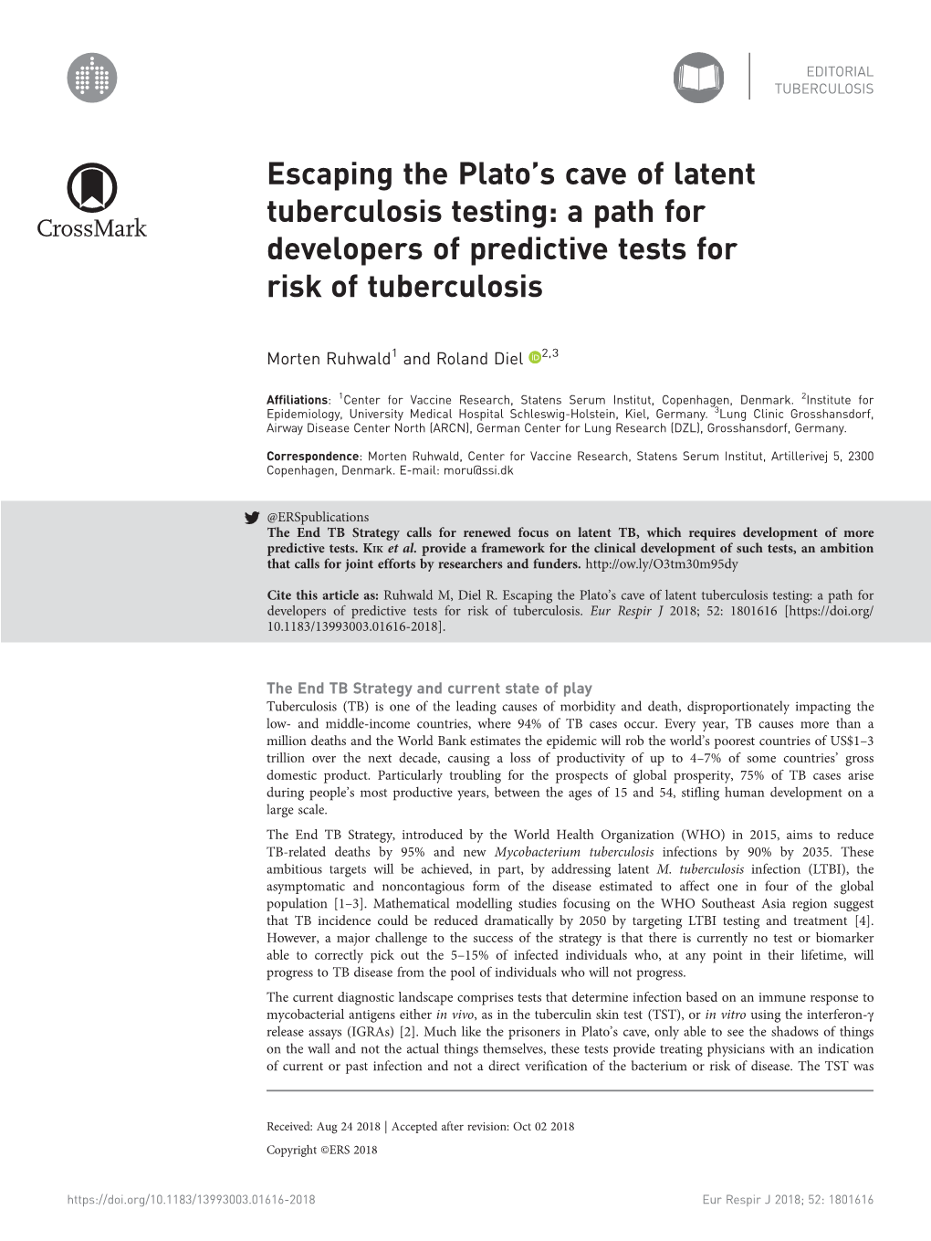 Escaping the Plato's Cave of Latent Tuberculosis Testing