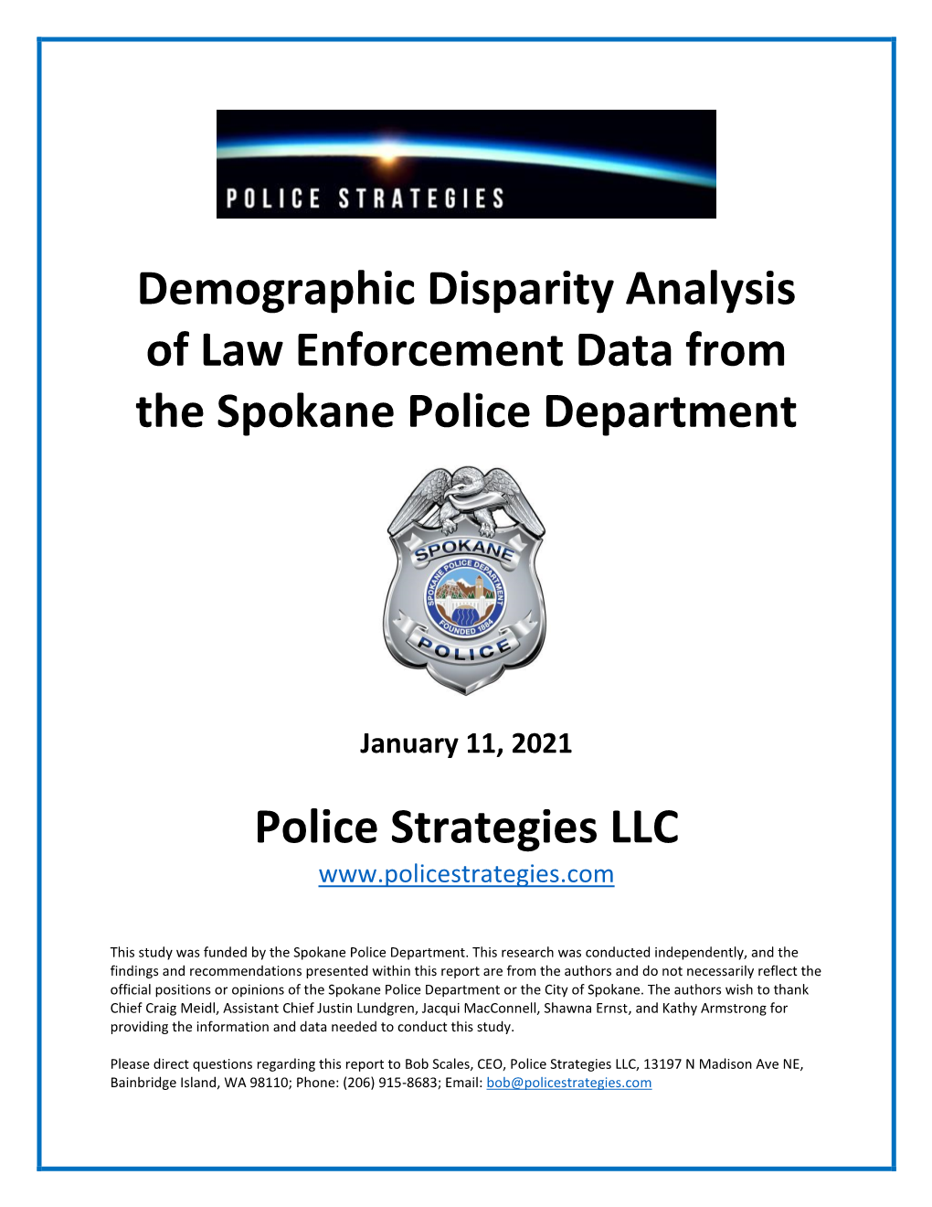 Police Strategies LLC