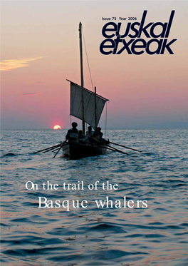 Basque Whalers AURKIBIDEA / TABLE of CONTENTS