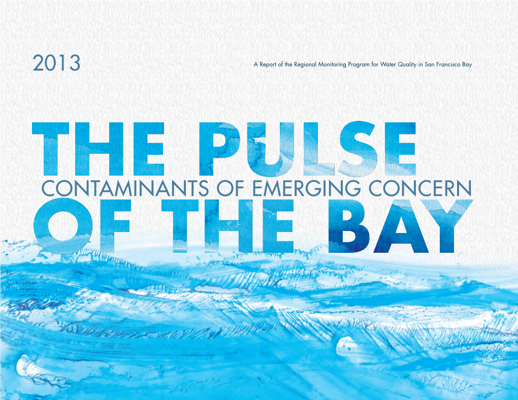 Contaminants of Emerging Concern 2013