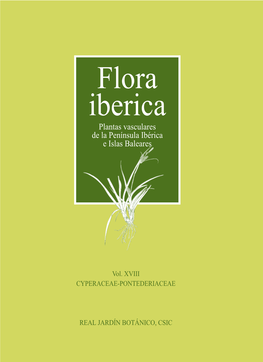 Flora Iberica Flora Iberica Plantas Vasculares De La Península Ibérica E Islas Baleares