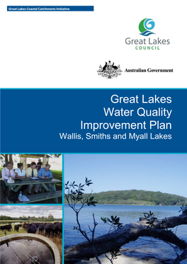 Great Lakes Water Quality Improvement Plan Wallis, Smiths and Myall Lakes