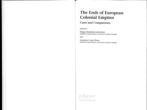 Colonial Empires Cases and Comparisons