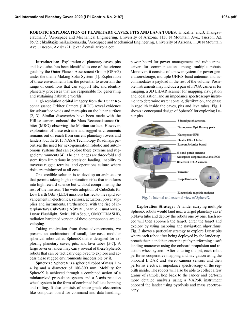 Robotic Exploration of Planetary Caves, Pits, and Lava Tubes