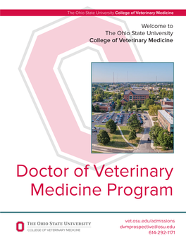 Doctor of Veterinary Medicine Program