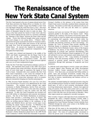 The Erie Canal Opened to the Roar of Cannon Relayed Across New York