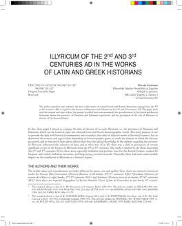 Illyrica Antiqua-Book-Nova.Indb 1 7.4.2006 12:43:17 288 Illyrica Antiqua