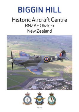 BIGGIN HILL Historic Aircraft Centre RNZAF Ohakea New Zealand