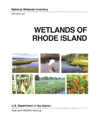 Wetlands of Rhode Island