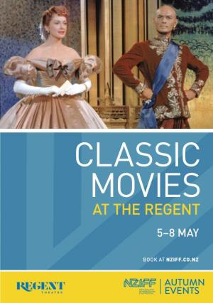 Classic Movies at the Regent 5–8 May