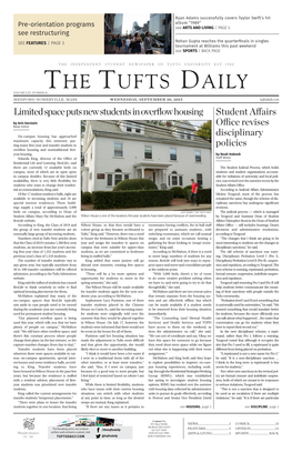 The Tufts Daily Volume Lxx, Number 14